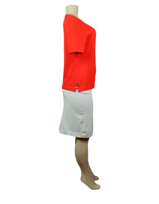 ST. JOHN COLLECTION Scoop Neck Sweater