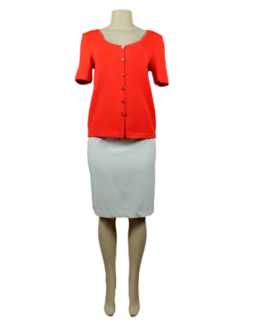 ST. JOHN COLLECTION Scoop Neck Sweater