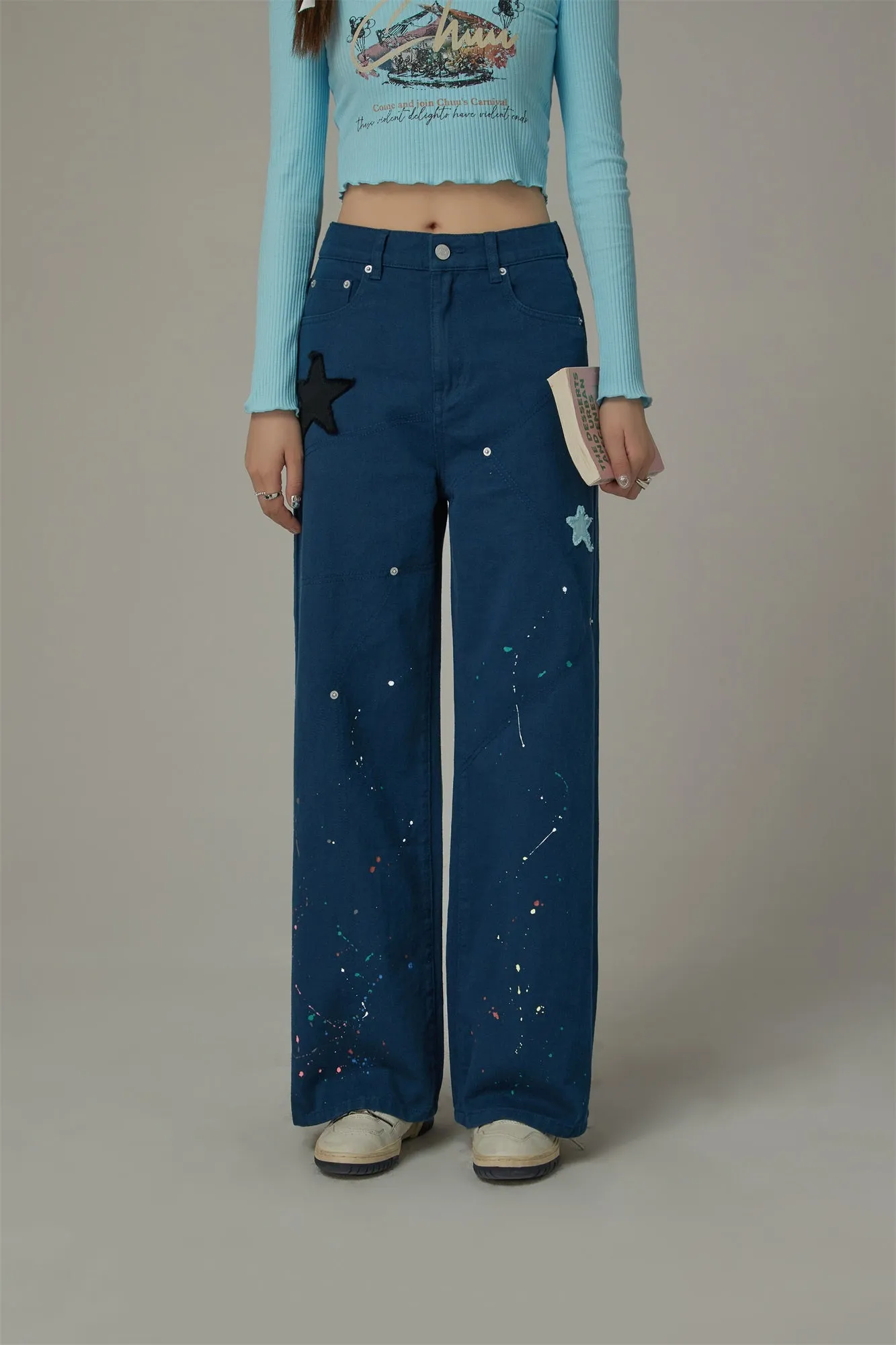 Star Wide Pants