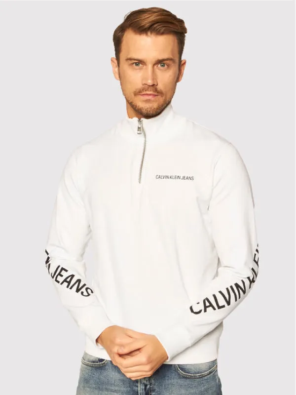 Stretch Logo Half Zip