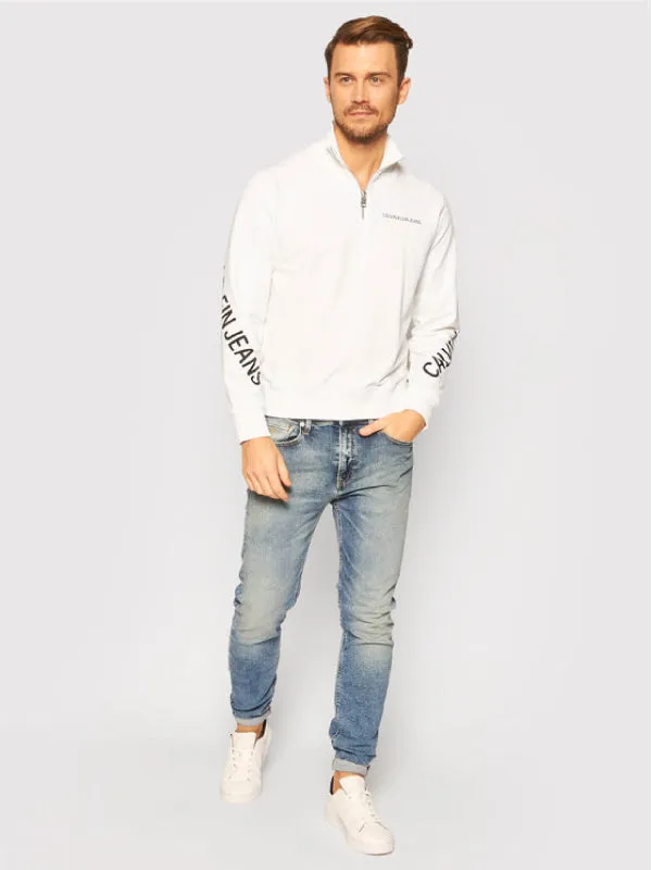 Stretch Logo Half Zip