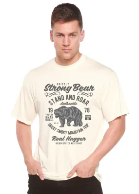 Strong Bear Spun Bamboo® Men's Bamboo Viscose/Organic Cotton Short Sleeve Graphic T-Shirt