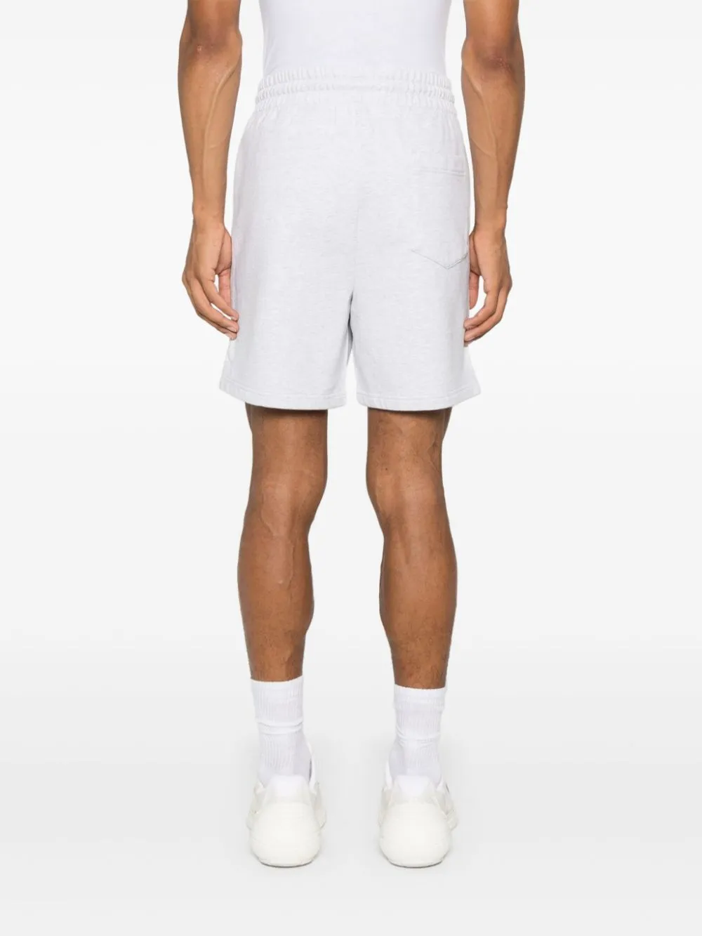 Tennis Statues-patch track shorts
