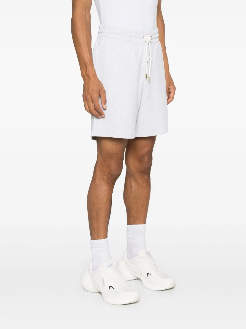 Tennis Statues-patch track shorts