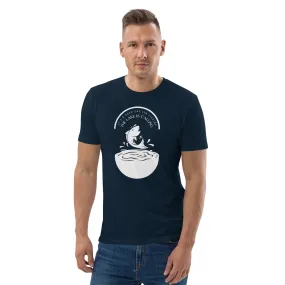 The lake is calling Unisex organic cotton t-shirt