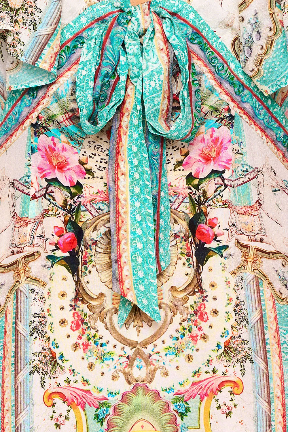 TIE FRONT MAXI WITH SPLIT CALL IT DREAMING