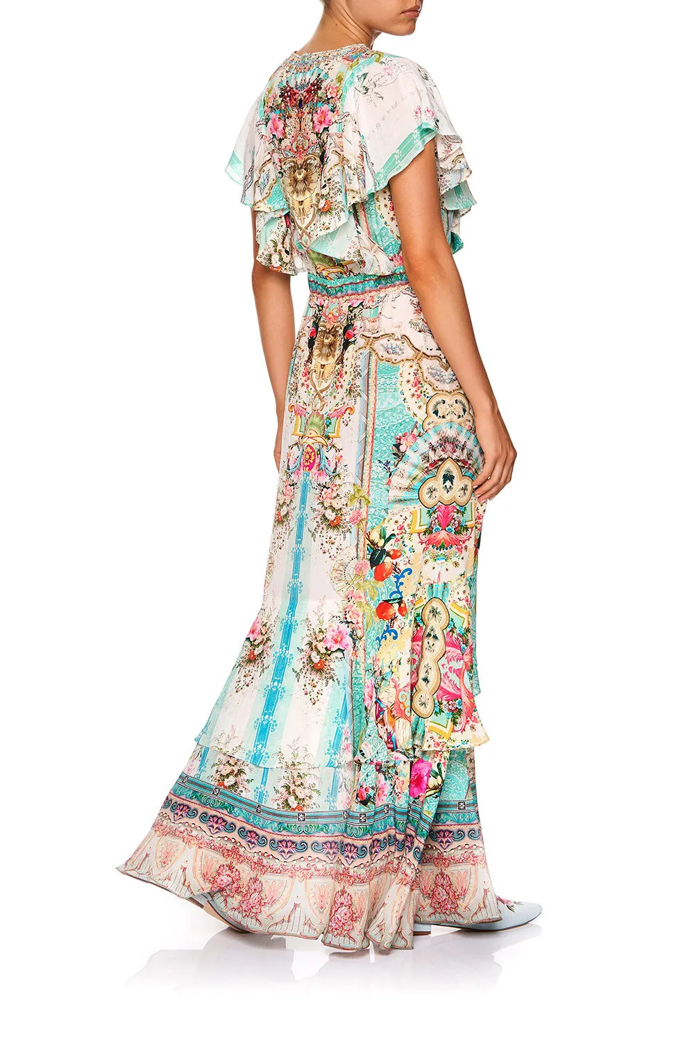 TIE FRONT MAXI WITH SPLIT CALL IT DREAMING