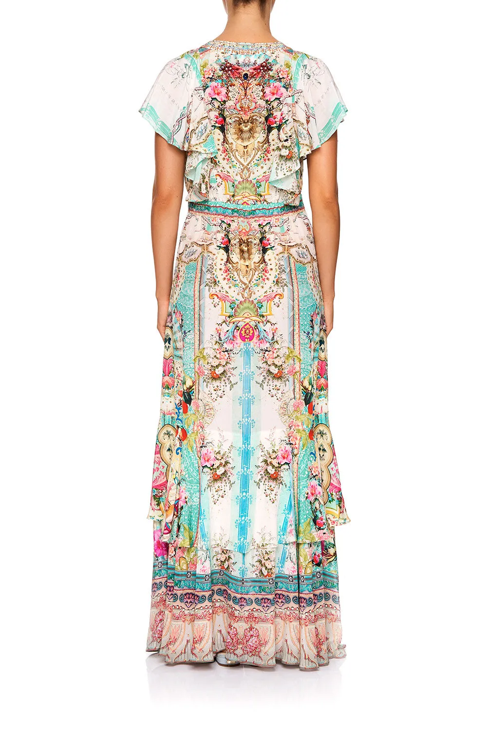 TIE FRONT MAXI WITH SPLIT CALL IT DREAMING