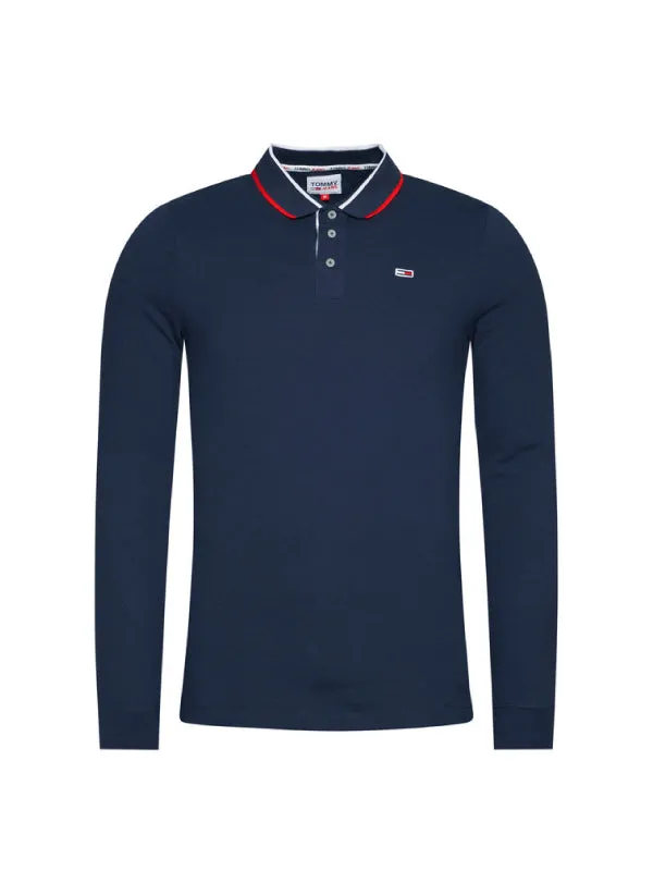 Tjm Stretch Slim Longsleeve Polo