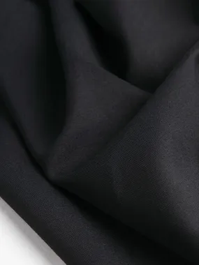 Viscose Ponte Knit - Black