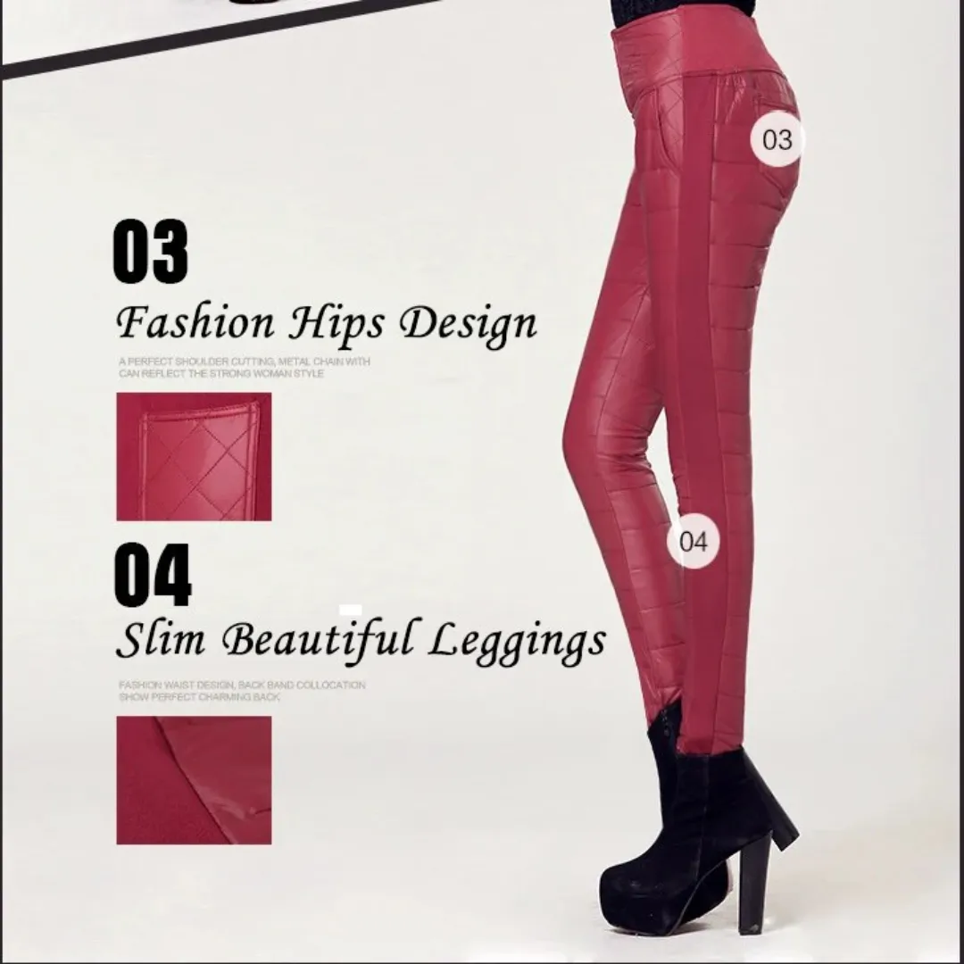 Waterproof Heatmax High Waist Light Down Pants