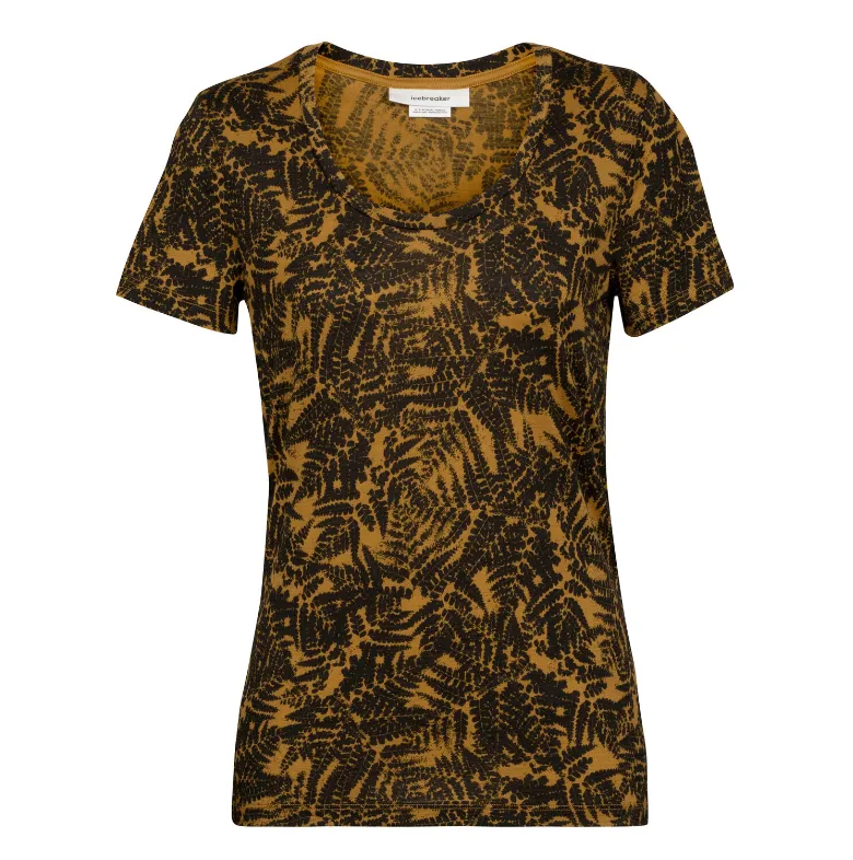Wmns Tech Lite II SS Scoop Tee Native Ferns